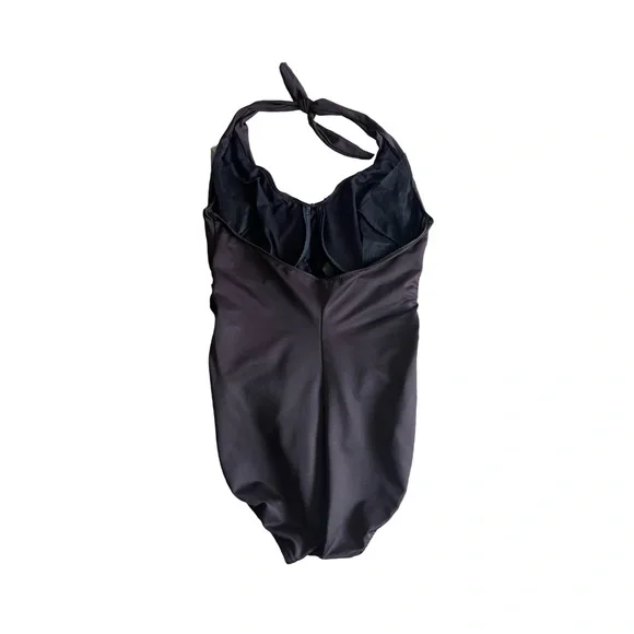 Miraclesuit One-Piece Swimsuit 14D halter top brown - Picture 4 of 6